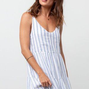 Rails Blue Mattie Tiered Striped Dress